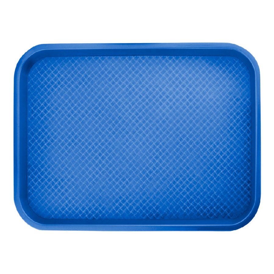 Fast Food Tablett 300x400mm - blau