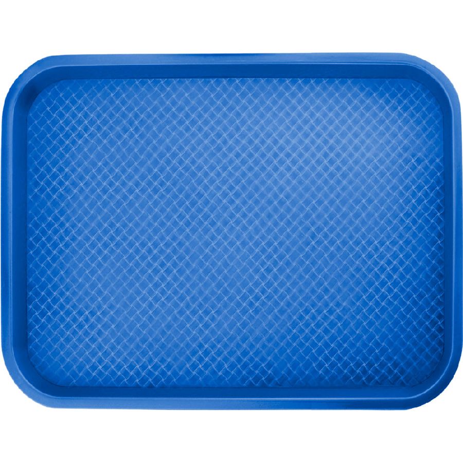 Fast Food Tablett 350x450mm - blau