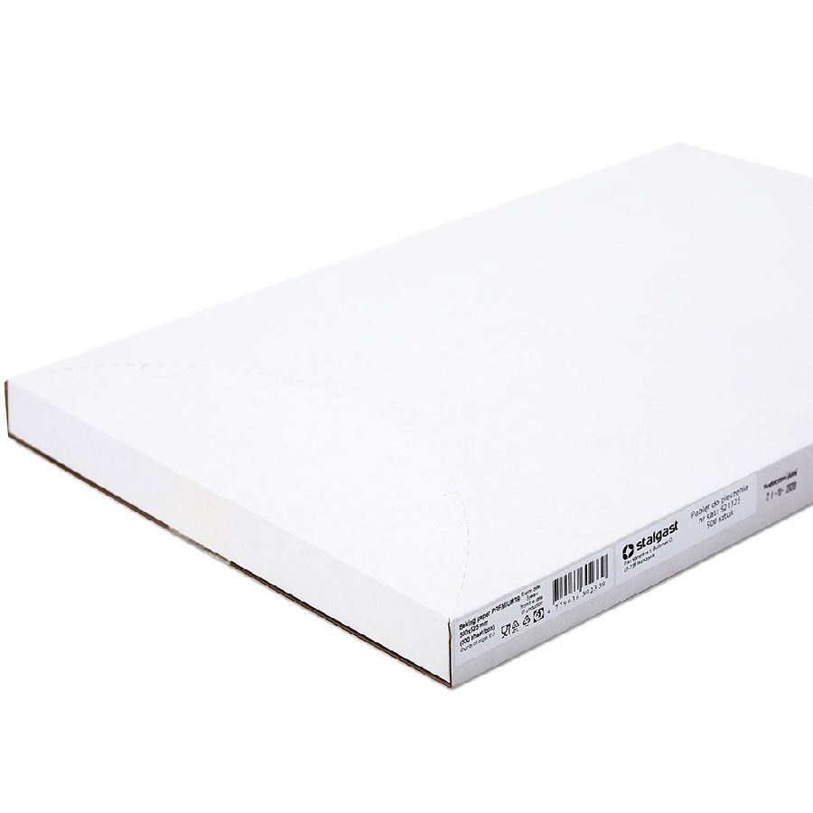 Beschichtetes Backpapier - Zuschnitte je 530x325mm - 500 Stück - weiß