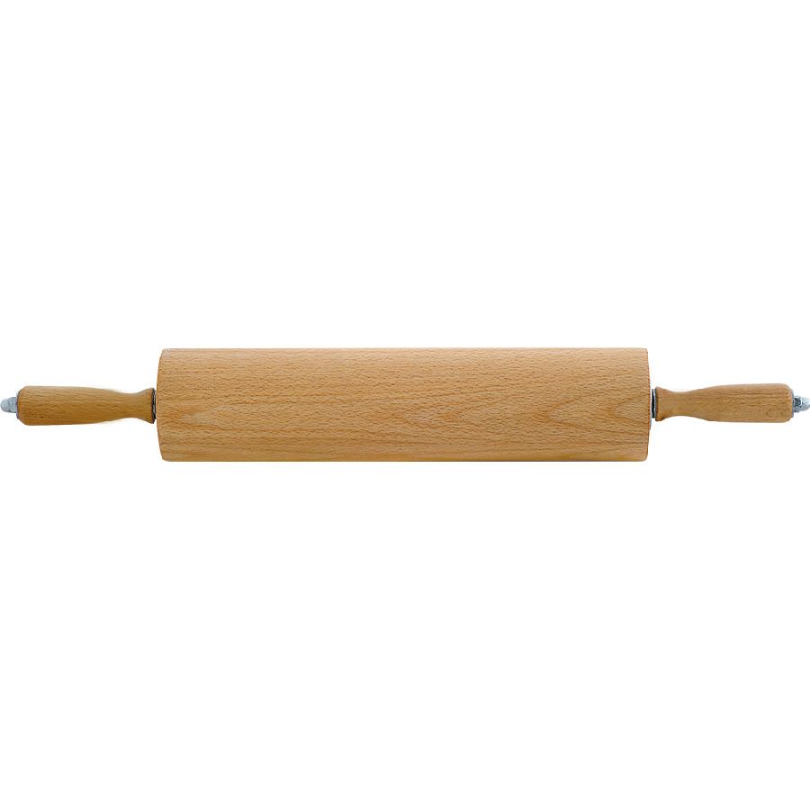 Teigrolle aus Holz - Ø 10 cm - Länge 39,5 cm