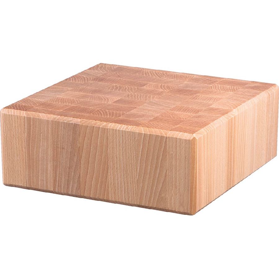 Hackblock aus Holz - 40x40x15 cm 