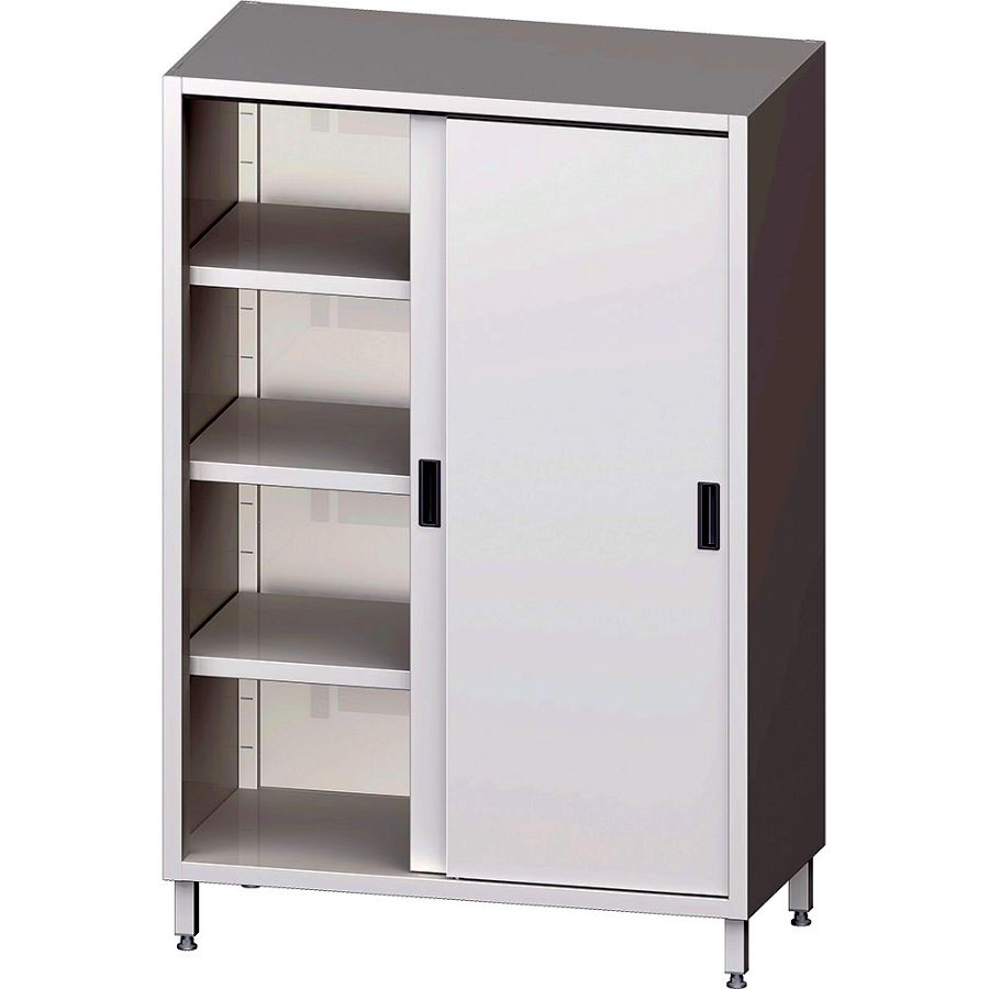 Hochschrank ECO mit Schiebetüren 1000x600x1800 mm, (AISI201)