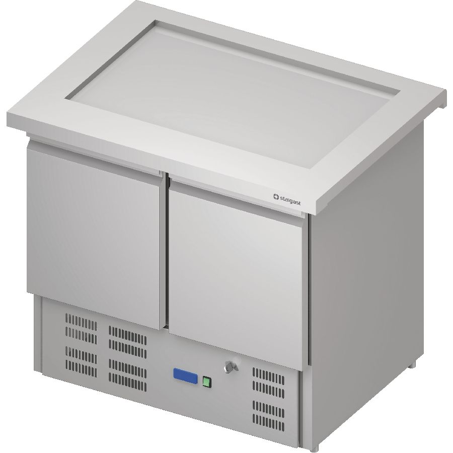Kühltisch mit Kühlplatte Free Flow - 2türig 1000x735 