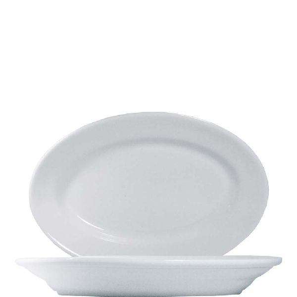 Tivoli White Platte oval 23cm - 15 Stück