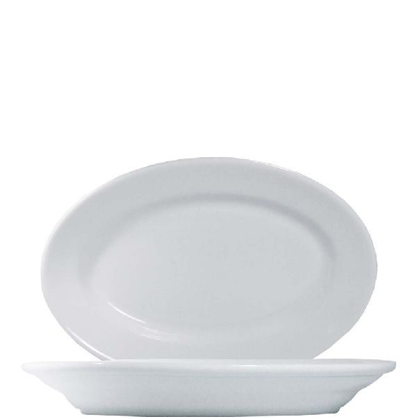 Tivoli White Platte oval 25cm - 15 Stück