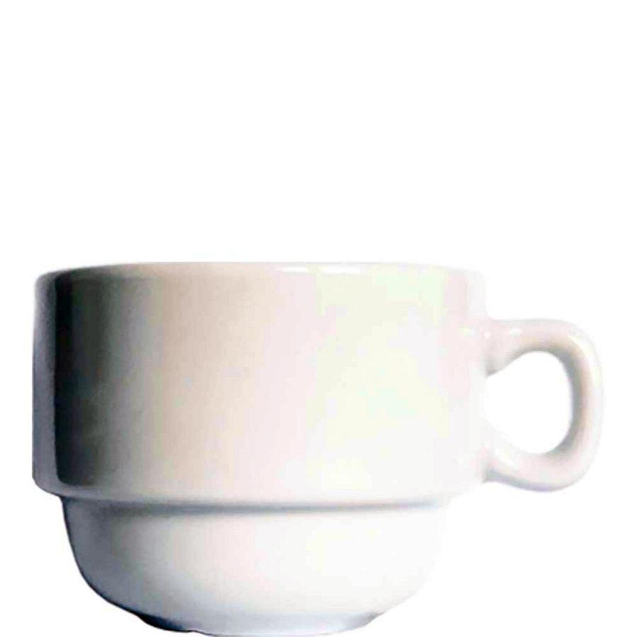 Artikelbild Roma White Obertasse 8cl stapelbar - 12 Stück