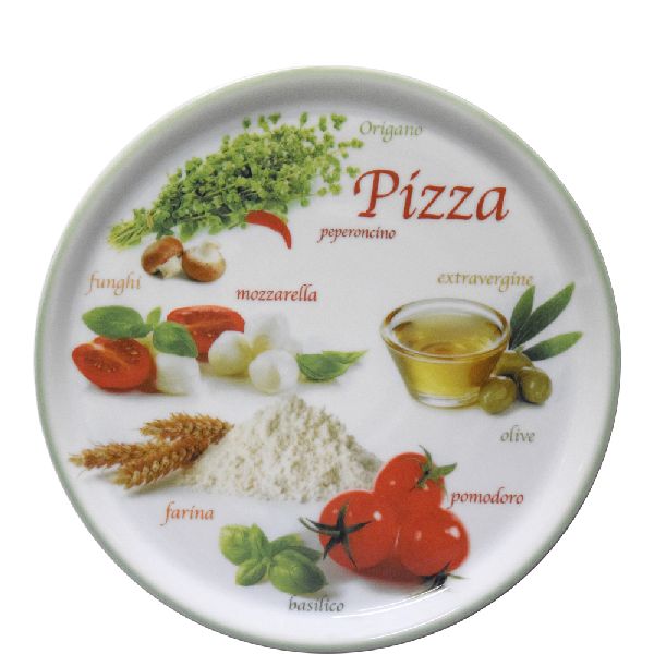 Napoli Pizza-Foods Green Pizzateller 33cm - 6 Stück