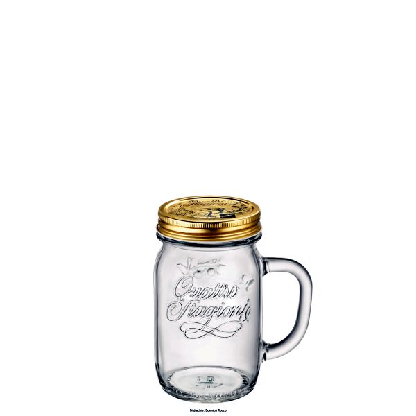 Detailbild: Quattro Stagioni Henkelglas 41,5cl;0,3l /-/ mit Dkl. - 12 Stück Ansicht 2