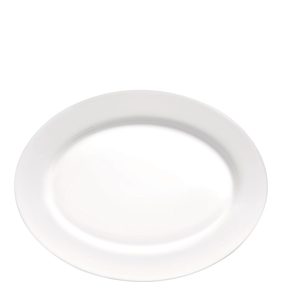 Grangusto White Platte oval 35x26,7cm - 12 Stück