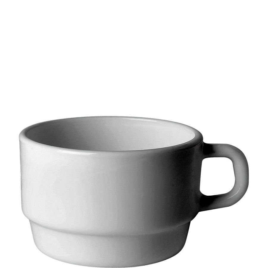 Artikelbild Careware White Obertasse stapelbar 22cl - 12 Stück