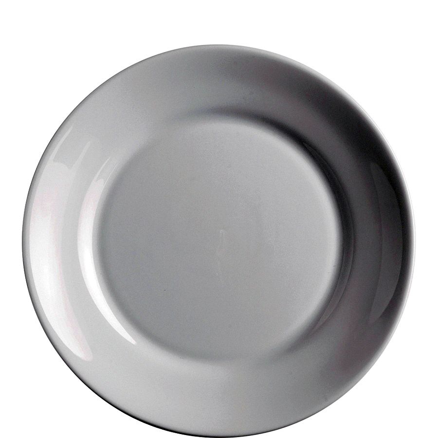 Artikelbild Careware Universal White Teller flach 23,5cm - 24 Stück