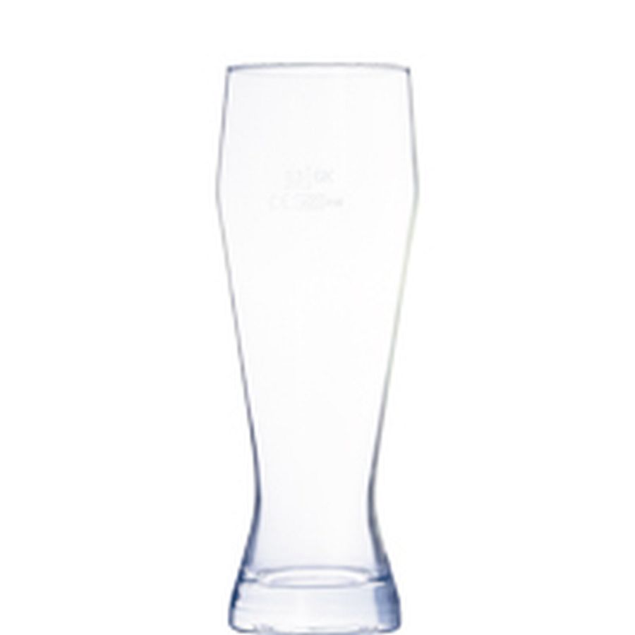 Bayern Weizenbierglas 45cl; 0,3l Eichmarke - 6 Stück