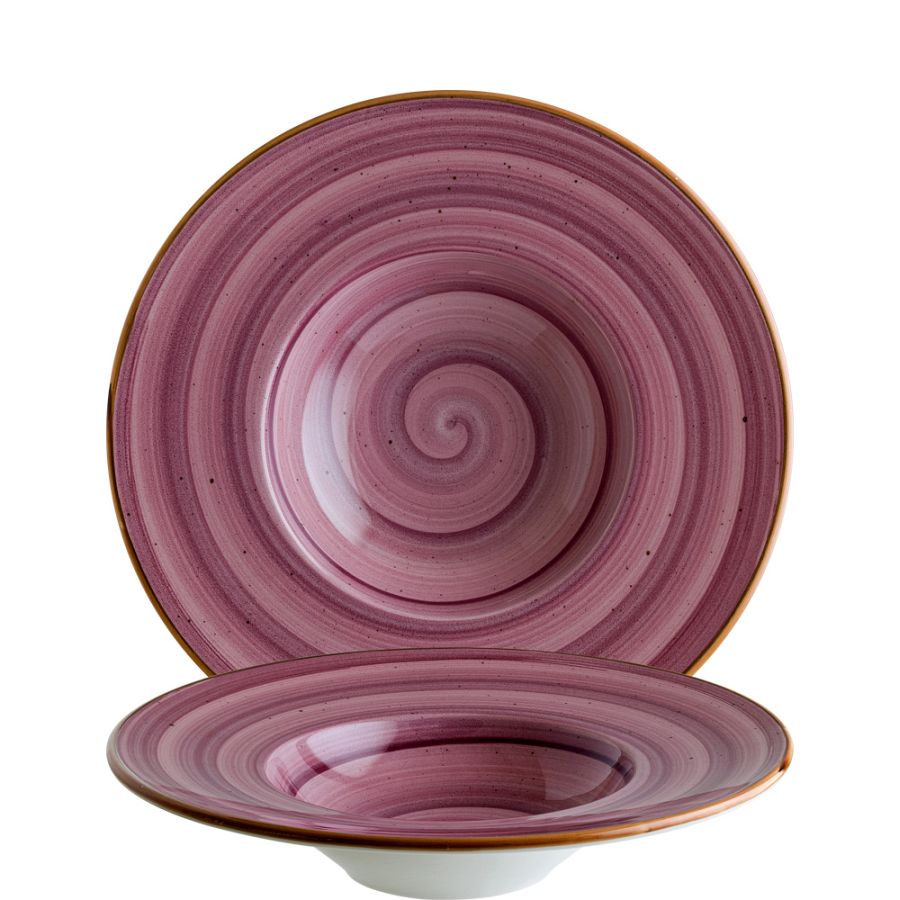 Aura Blackberry Banquet Pastateller 28cm - 6 Stück