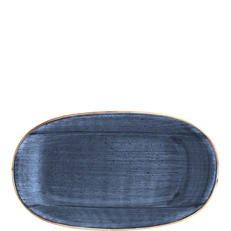 Aura Dusk Gourmet Platte oval 34x19cm - 6 Stück