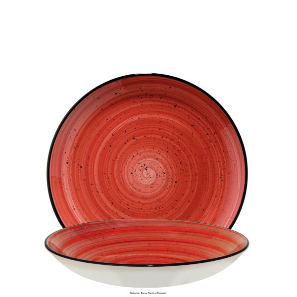 Aura Passion Bloom Teller tief 23cm - 6 Stück