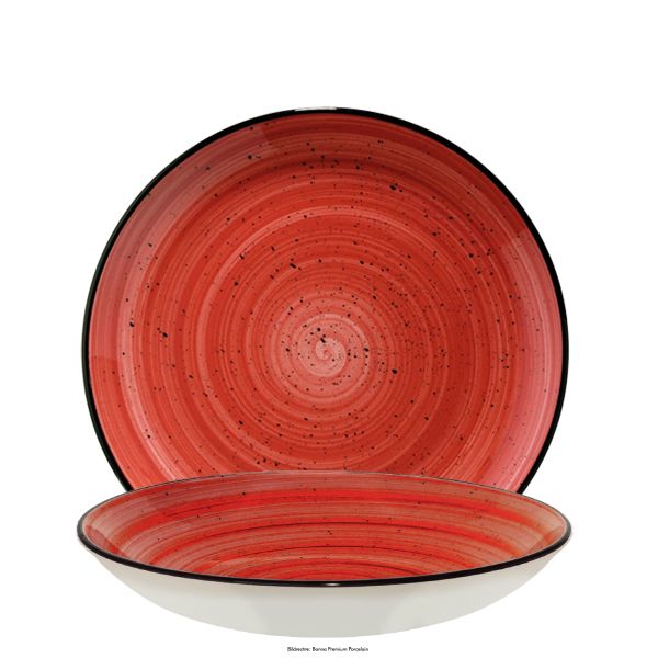 Aura Passion Bloom Teller tief 25cm - 6 Stück