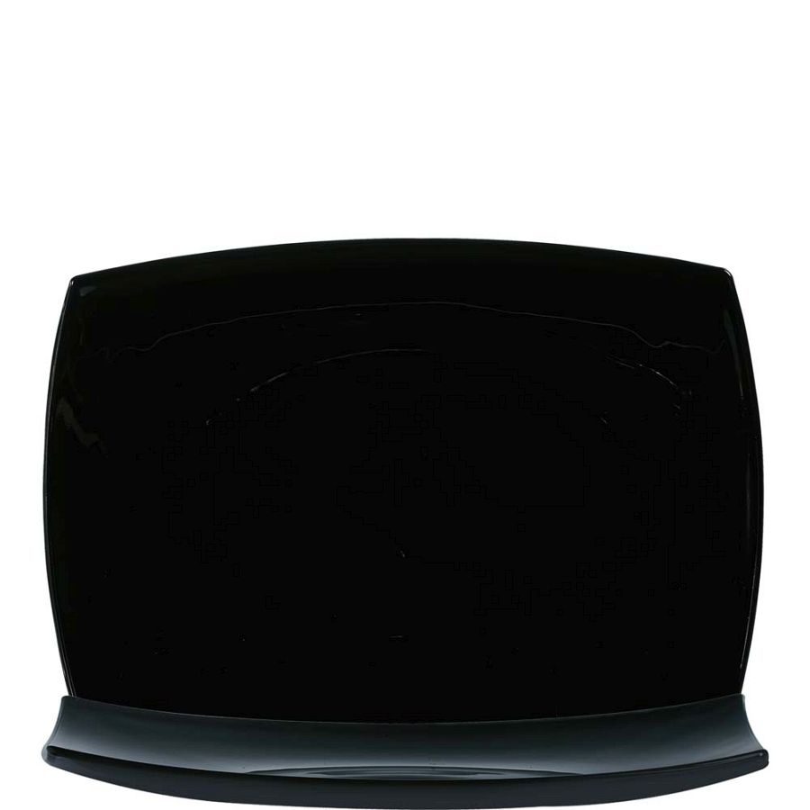 Delice Black Rechteckplatte 35x26cm - 12 Stück