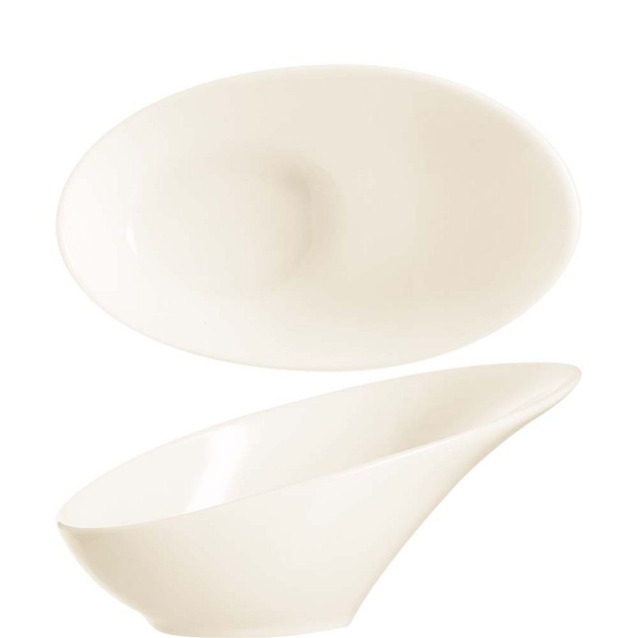 Appetizer Cream Schale oval 12cm; 4,5cl - 24 Stück