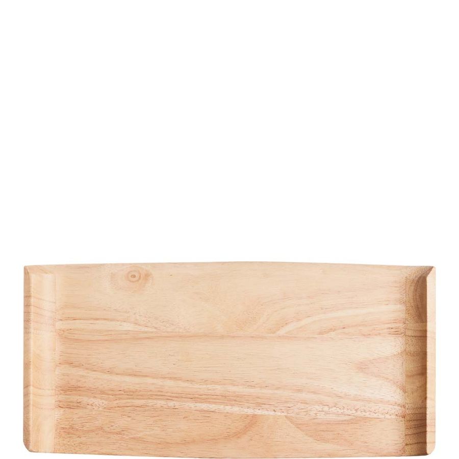 Mekkano Holz Servierplatte 39,5x19cm - 6 Stück