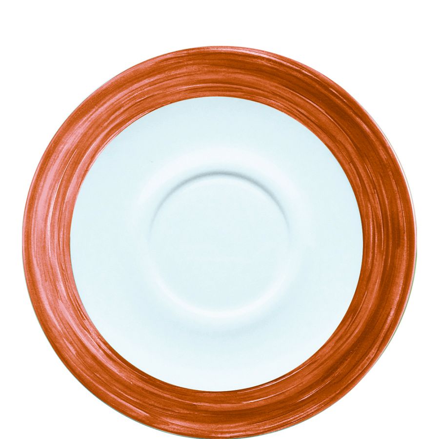 Artikelbild Brush Terracotta Untertasse 14cm - 48 Stück