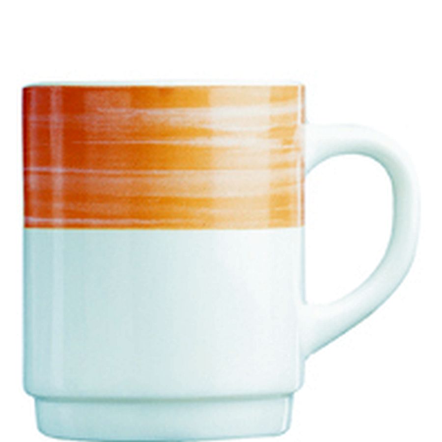 Artikelbild Brush Orange Bockbecher 25cl stapelbar - 6 Stück