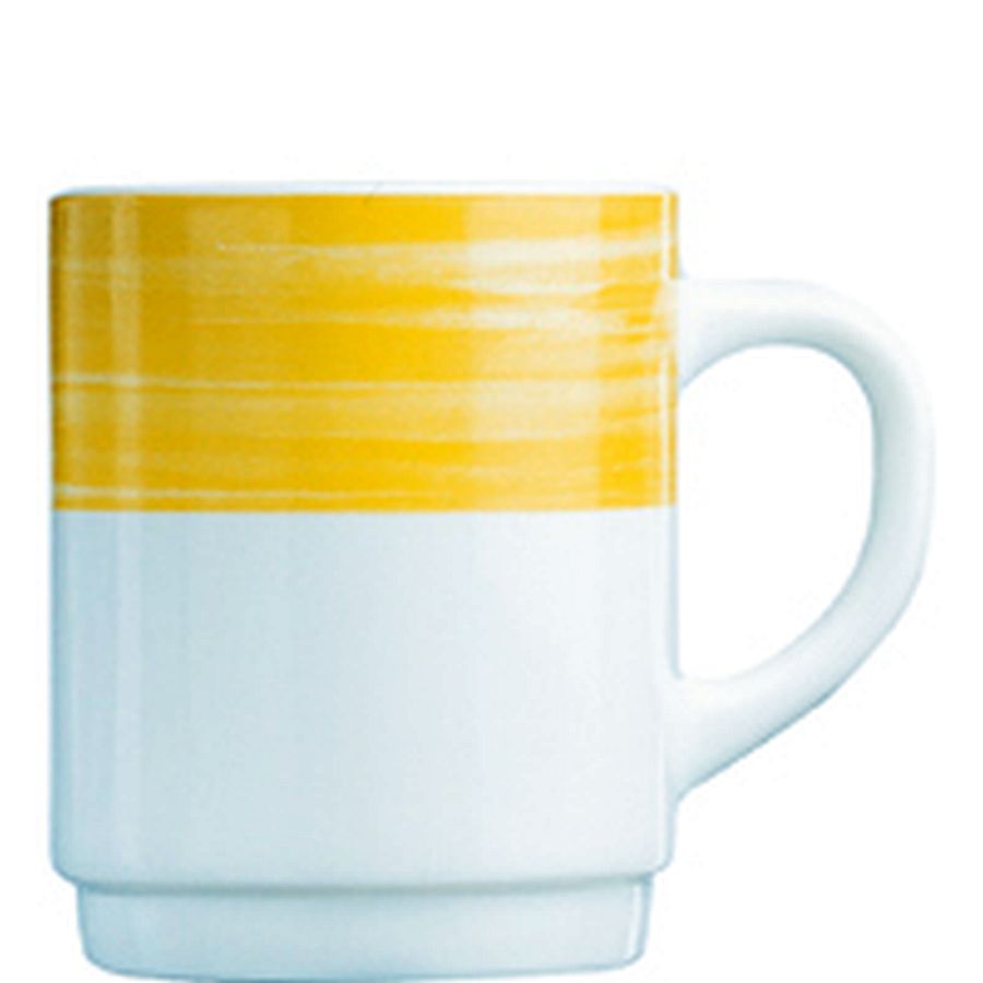 Artikelbild Brush Yellow Bockbecher 25cl stapelbar - 6 Stück