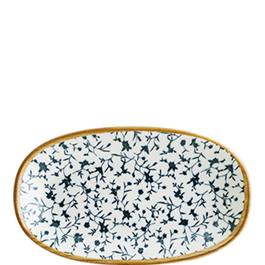 Calif Gourmet Platte oval 15x8,5cm - 12 Stück