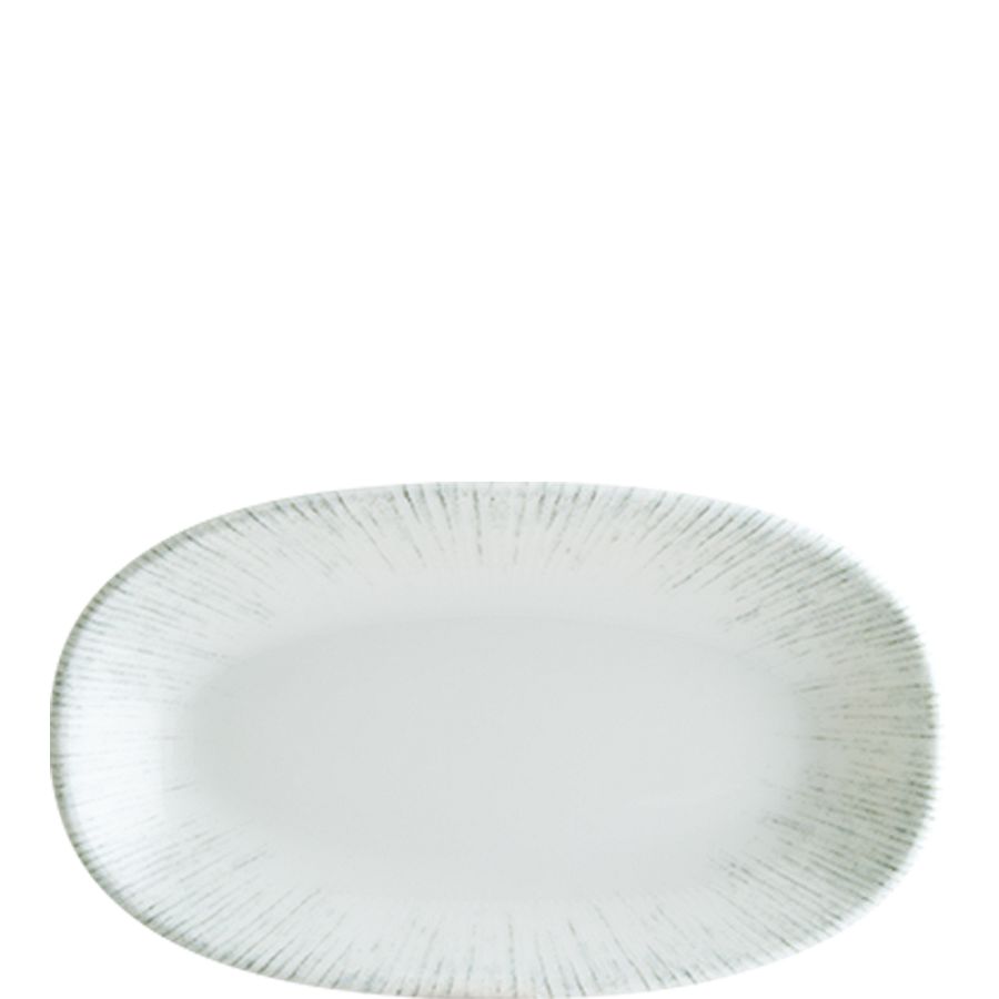 Iris Gourmet Platte oval 19x11cm - 12 Stück