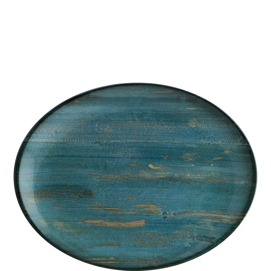 Madera Mint Moove Platte oval 36x28cm - 6 Stück