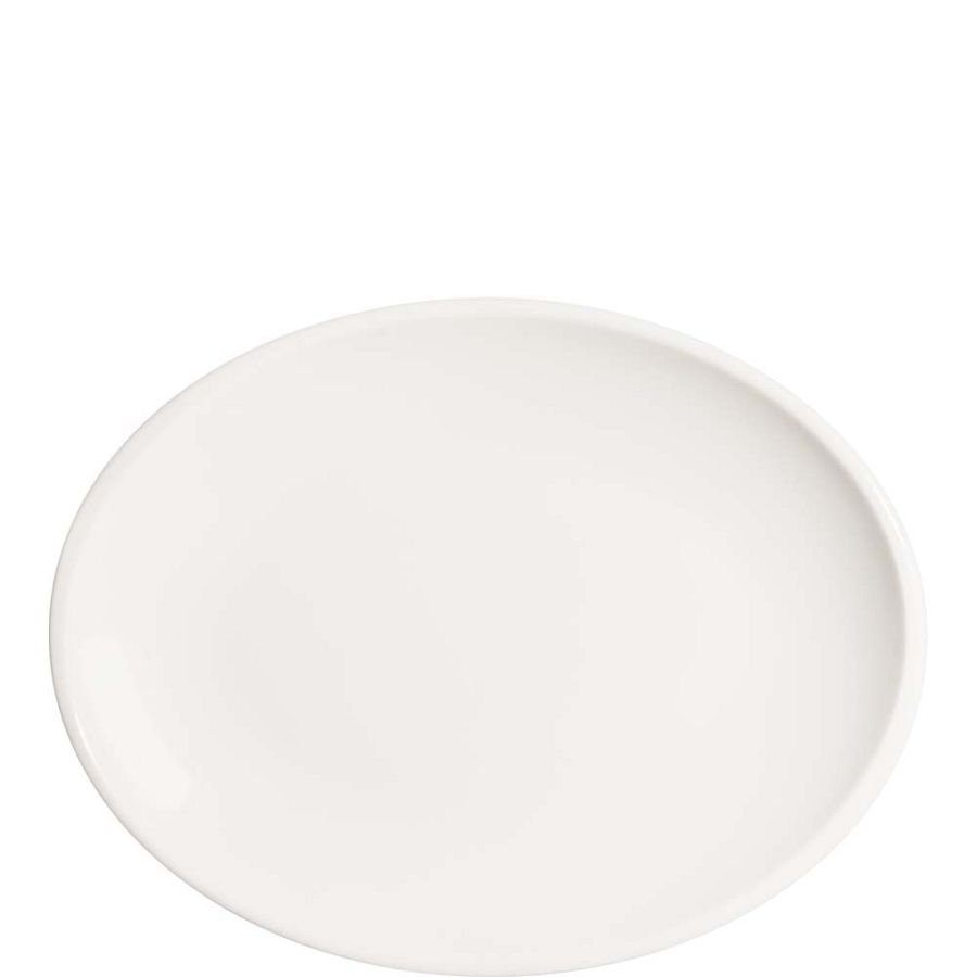 Moove Cream Platte oval 36x28cm - 6 Stück
