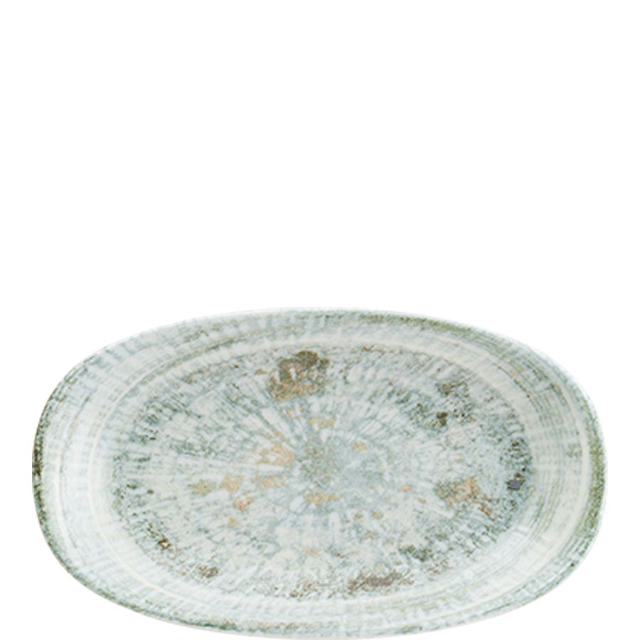 Odette Olive Gourmet Platte oval 19x11cm - 12 Stück