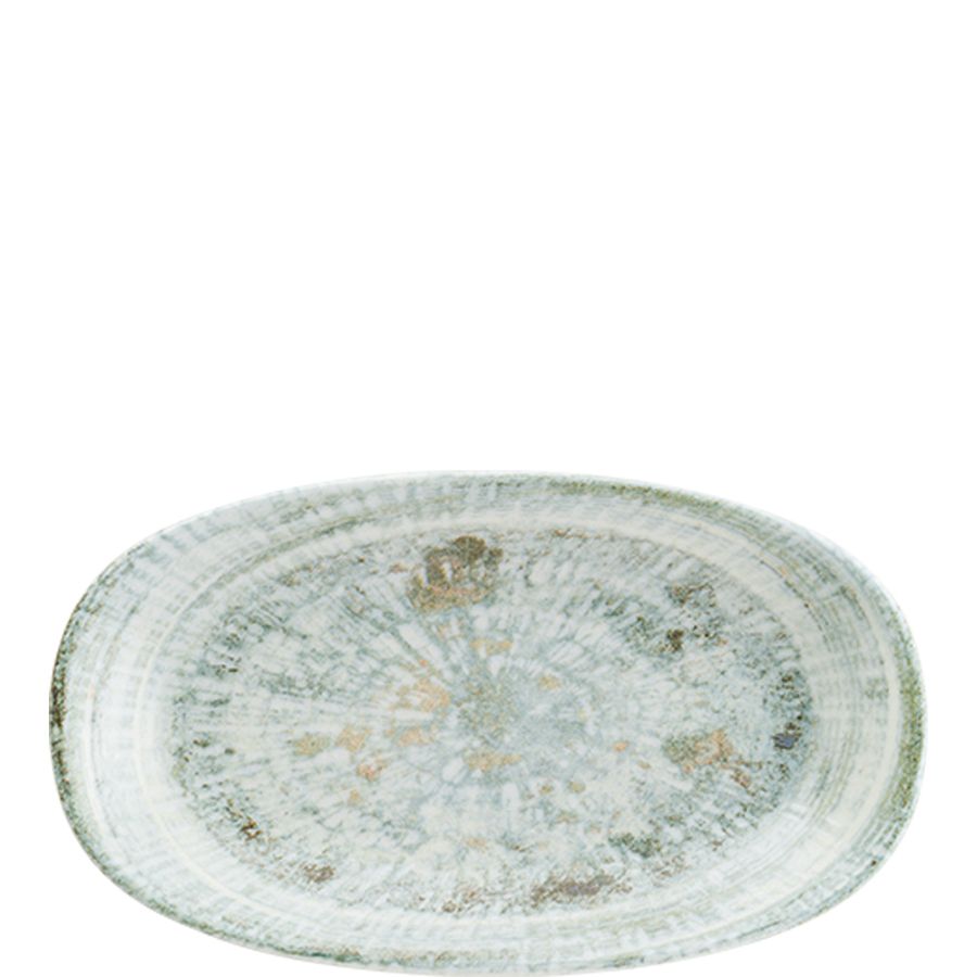 Odette Olive Gourmet Platte oval 24x14cm - 12 Stück