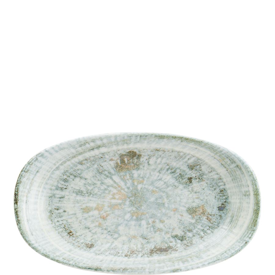 Odette Olive Gourmet Platte oval 34x19cm - 6 Stück