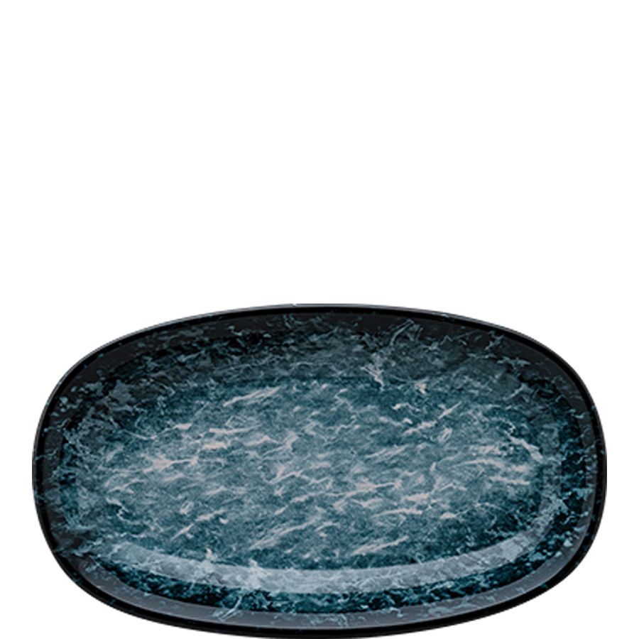 Sepia Gourmet Platte oval 19x11cm - 12 Stück