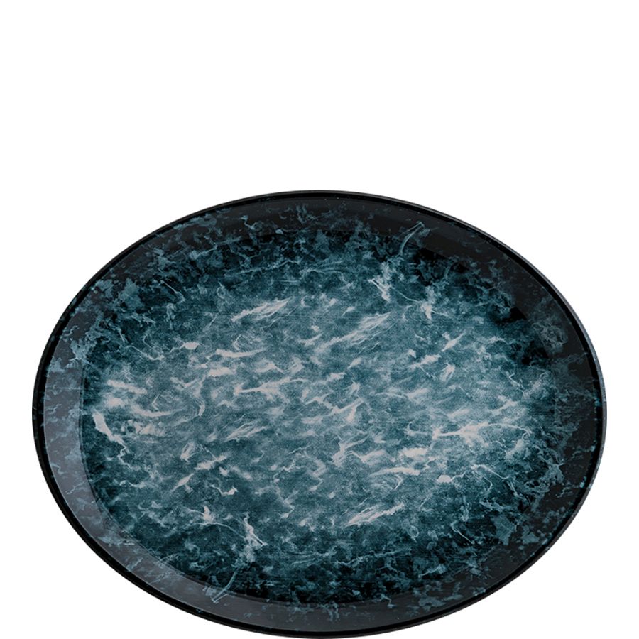Sepia Moove Platte oval 36x28cm - 6 Stück